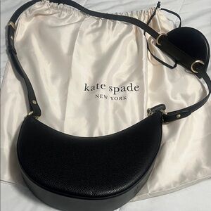 Kate Spade Black Crescent Shoulder Bag